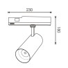 https://design-led.fr/ Spot Led Sur Rail Milan 30W Triphasé 4500K 58,40&nbsp;€ 58,40&nbsp;€ LM3120