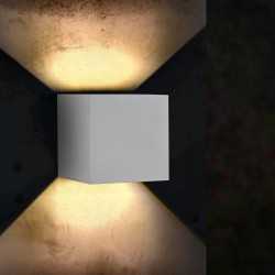 https://design-led.fr/ Applique Murale Led Cube Blanc 12W CCT Ip54 40,40&nbsp;€ 40,40&nbsp;€ LM6183
