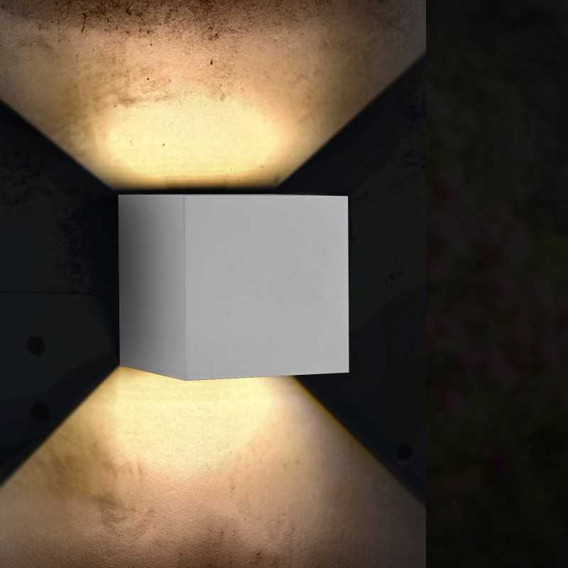 https://design-led.fr/ Applique Murale Led Cube Blanc 12W CCT Ip54 40,40&nbsp;€ 40,40&nbsp;€ LM6183