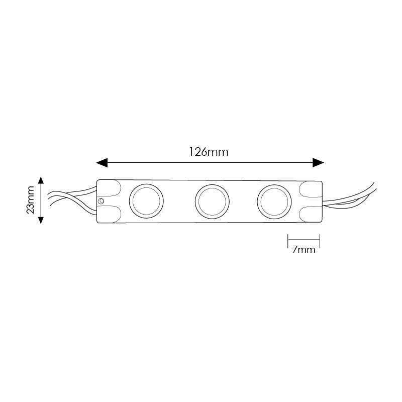 https://design-led.fr/ Chaîne de 20 Modules de 3 Leds Smd Sanan 220V Ac 3W 6000k 71,20&nbsp;€ 71,20&nbsp;€ LM7170