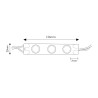 https://design-led.fr/ Chaîne de 20 Modules de 3 Leds Smd Sanan 220V Ac 3W 6000k 71,20&nbsp;€ 71,20&nbsp;€ LM7170
