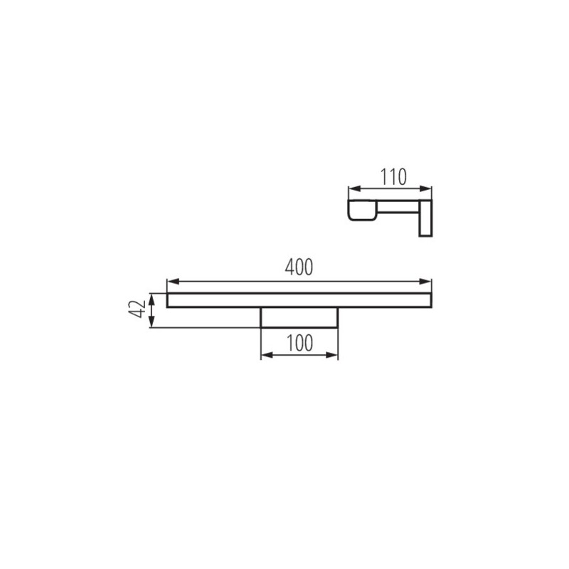 https://design-led.fr/ Luminaire mural LED ASTEN blanc 8w 40cm 4000K 29,00&nbsp;€ 29,00&nbsp;€ 26686
