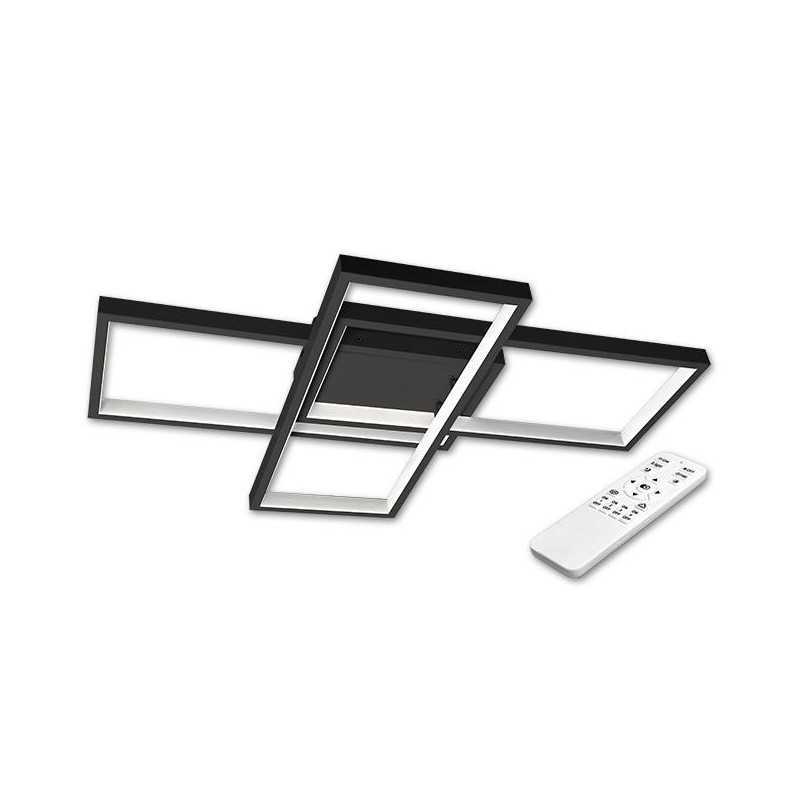 https://design-led.fr/ Galaxis Orion lustre LED 56x37x8 cm 72W noir Ctt dimmable par télécommande 129,10&nbsp;€ 129,10&nbsp;€ 2455