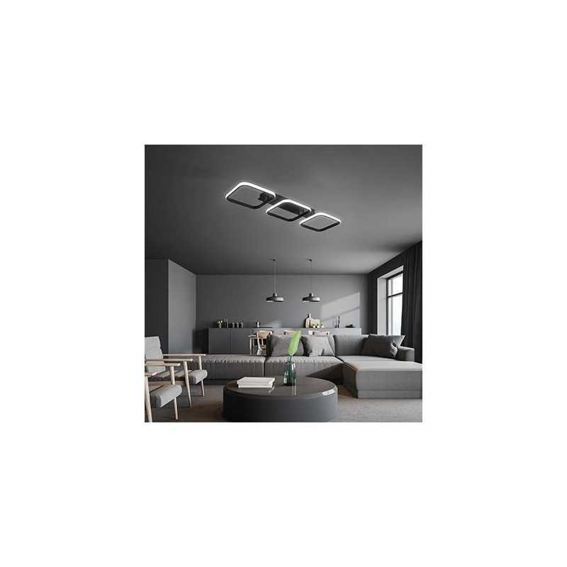 https://design-led.fr/ Nebula Canis Lustre LED 90x26x8,5cm 33W noir 4000K 119,80&nbsp;€ 119,80&nbsp;€ 0255