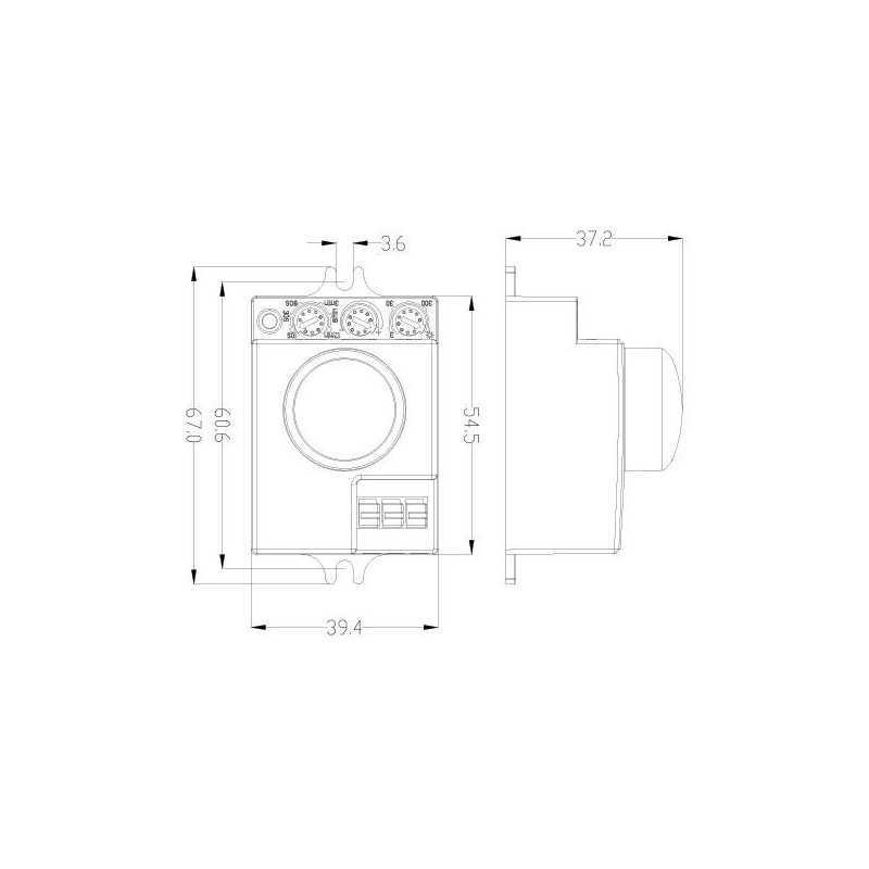 https://design-led.fr/ Capteur de mouvement à micro-ondes 15,50&nbsp;€ 15,50&nbsp;€ 4988