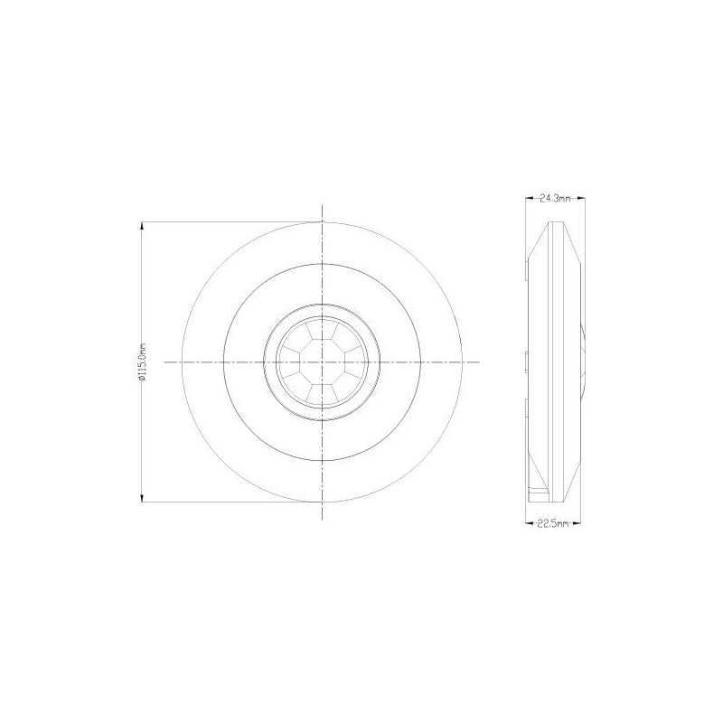 https://design-led.fr/ Détecteur de mouvement pour plafond mince 13,10&nbsp;€ 13,10&nbsp;€ 1160