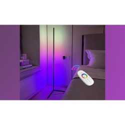 https://design-led.fr/ Lampadaire LED RGB 20W 140cm noir dimmable par télécommande 82,40&nbsp;€ 82,40&nbsp;€ 0193