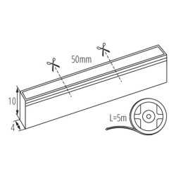 https://design-led.fr/ Néon LED flexible 4000k 24V 12W/M / 5ml 60W IP65 63,20&nbsp;€ 63,20&nbsp;€ 37235