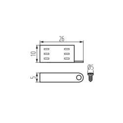 https://design-led.fr/ Accessoires clip Néon LED flexible lot de 20 pièces 12,60&nbsp;€ 12,60&nbsp;€ 37229