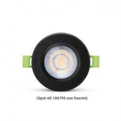 https://design-led.fr/ Support rond noir fixe pour spot SPECTRA 5,20&nbsp;€ 5,20&nbsp;€ 100844