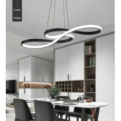 https://design-led.fr/ Lampe Suspendue Ruhu 45w CCT noir dimmable par télécommande 179,00&nbsp;€ 179,00&nbsp;€ LM8114