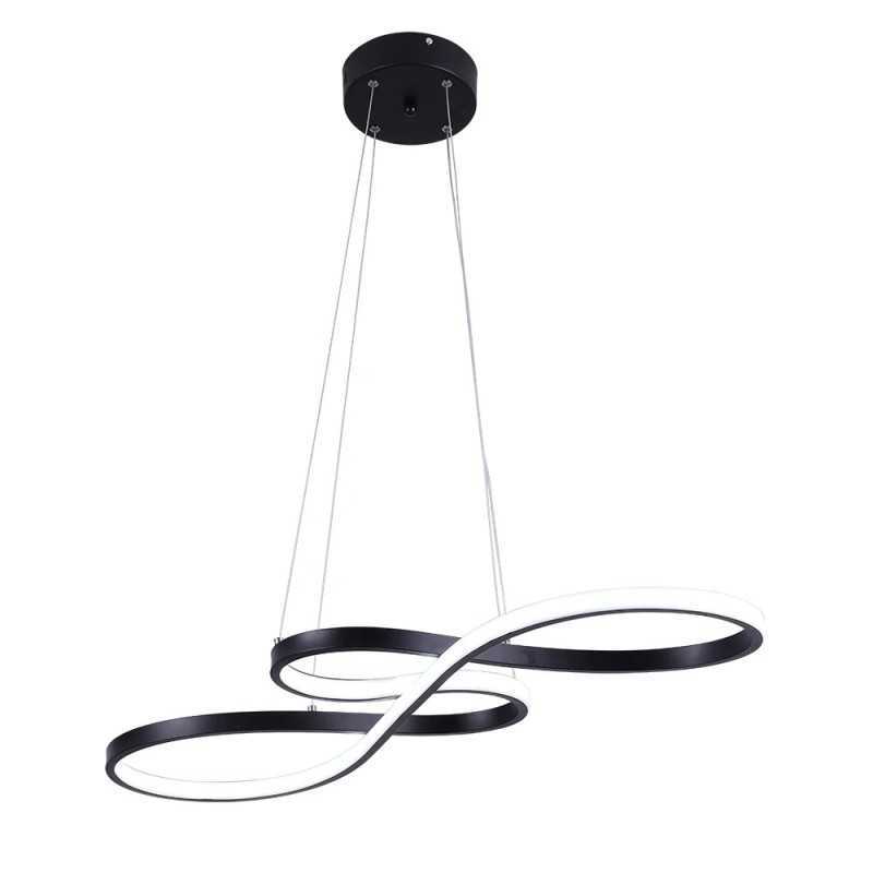 https://design-led.fr/ Lampe Suspendue Ruhu 45w CCT noir dimmable par télécommande 179,00&nbsp;€ 179,00&nbsp;€ LM8114