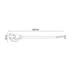 https://design-led.fr/ Câble Adaptateur Pour Ruban Led 220Vac Ruzok et Brescia 3,20&nbsp;€ 3,20&nbsp;€ LM2038