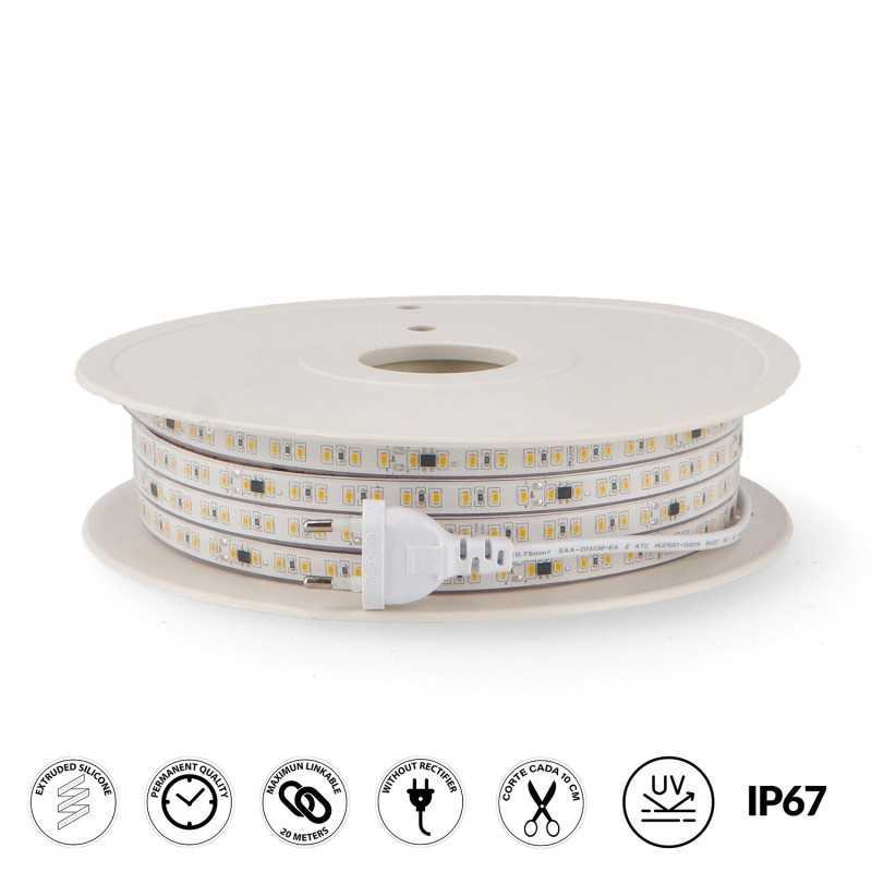 https://design-led.fr/ Ruban de Led 220V Ac Smd2835 Ruzok 12W/m Ip67 4000K vendu au ml 14,70&nbsp;€ 14,70&nbsp;€ LM2342-1ML