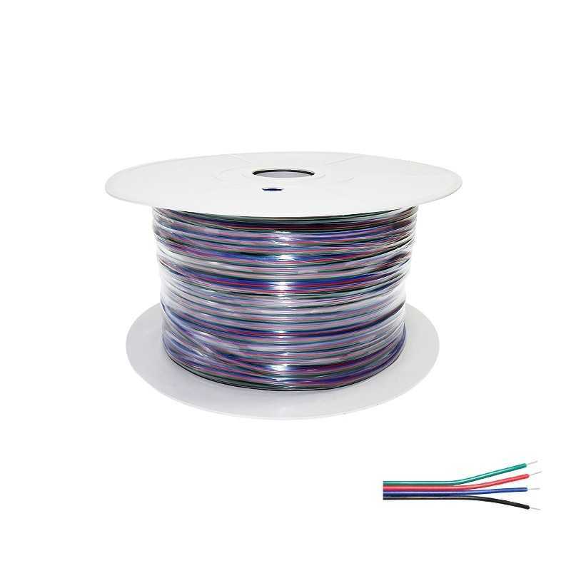 https://design-led.fr/ Câble Pour Rubans Led Rgb 4X0.25mm - 500 Mètres 266,90&nbsp;€ 266,90&nbsp;€ LM2053