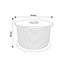 https://design-led.fr/ Câble Pour Rubans Led Rgb 4X0.25mm - 500 Mètres 266,90&nbsp;€ 266,90&nbsp;€ LM2053