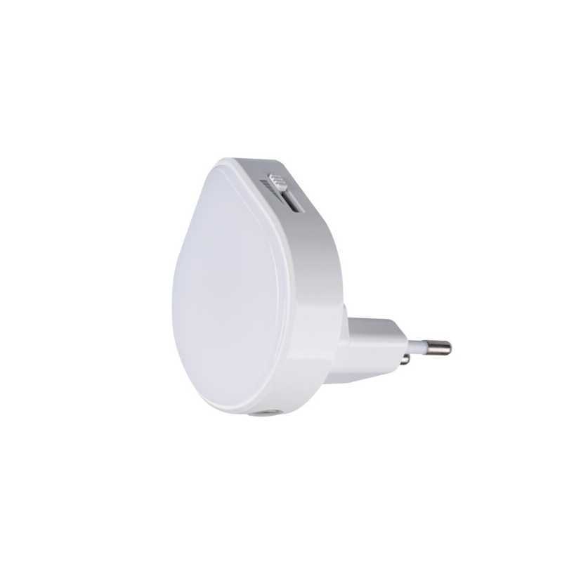https://design-led.fr/ Veilleuse LED ULOV LED 2xUSB 0.5w 3000K 12,10&nbsp;€ 12,10&nbsp;€ 37396