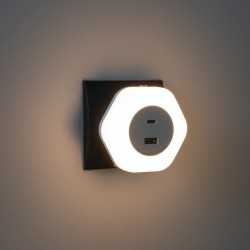 https://design-led.fr/ Veilleuse LED BOLA LED 2xUSB 15w 3000K blanc 16,90&nbsp;€ 16,90&nbsp;€ 37397