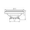 https://design-led.fr/ Ampoule LED QR G53 AR111 13W 2700K 24,00&nbsp;€ 24,00&nbsp;€ 35252