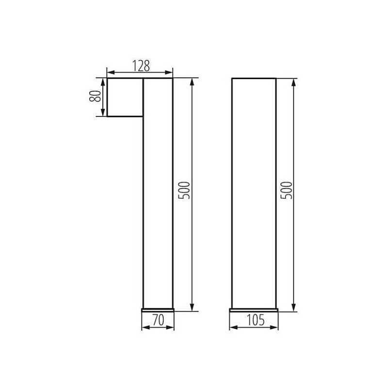 https://design-led.fr/ Potelet NOVIA 1X GU10 noir 55,70&nbsp;€ 38,99&nbsp;€ -30% 25661