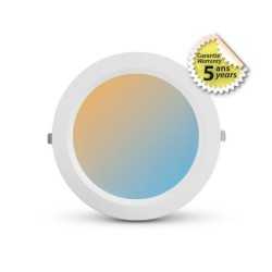 https://design-led.fr/ Downlight LED fixe ORION blanc rond 34-40W CCT GARANTIE 5 ANS 108,40&nbsp;€ 108,40&nbsp;€ 765131