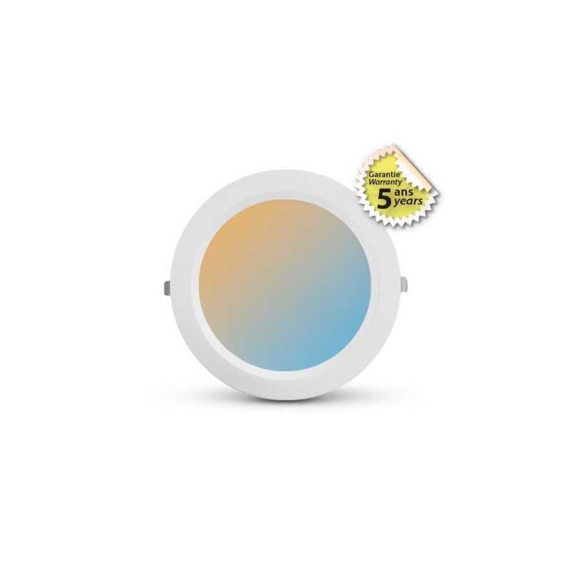 https://design-led.fr/ Downlight LED fixe ORION blanc rond 34-40W CCT GARANTIE 5 ANS 108,40&nbsp;€ 108,40&nbsp;€ 765131