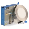 https://design-led.fr/ Dalle LED Ronde Extra-Plate 6W Nickel CCT Ø 120 mm 10,40&nbsp;€ 10,40&nbsp;€ LM5501