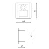 https://design-led.fr/ Balise Led Encastrable Avec Capteur Pir Nomis Square 1.2 W 4500K 12,80&nbsp;€ 12,80&nbsp;€ LM9001
