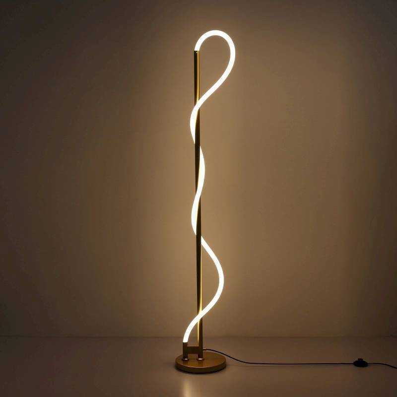 https://design-led.fr/ Lampadaire moderne à néon ondulant - Dimmable - 30W - 3000K 140,60&nbsp;€ 140,60&nbsp;€ L3081-D