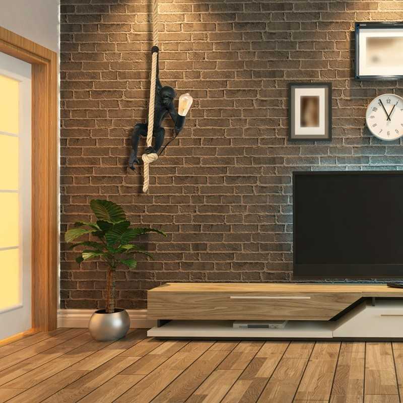 https://design-led.fr/ Suspension design singe - résine- E27 72,50&nbsp;€ 72,50&nbsp;€ L4032-C