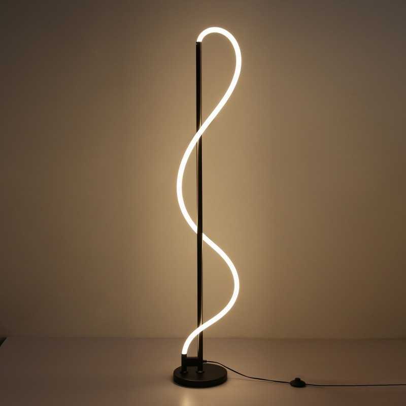 https://design-led.fr/ Lampadaire moderne à néon ondulant - Dimmable - 30W - 3000K 140,60&nbsp;€ 140,60&nbsp;€ L3081-N