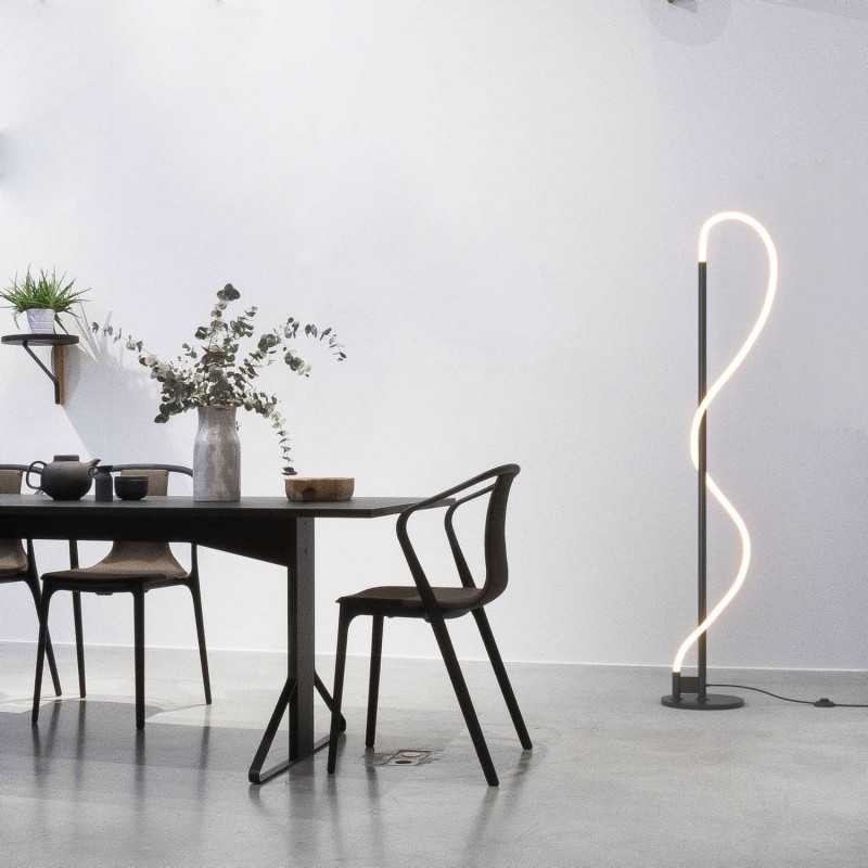 https://design-led.fr/ Lampadaire moderne à néon ondulant - Dimmable - 30W - 3000K 140,60&nbsp;€ 140,60&nbsp;€ L3081-N