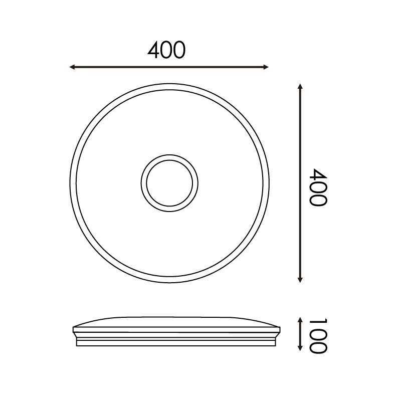 https://design-led.fr/ Plafonnier Led Cct Circulaire Bari 40W dimmable par télécommande 40,80&nbsp;€ 40,80&nbsp;€ LM8232