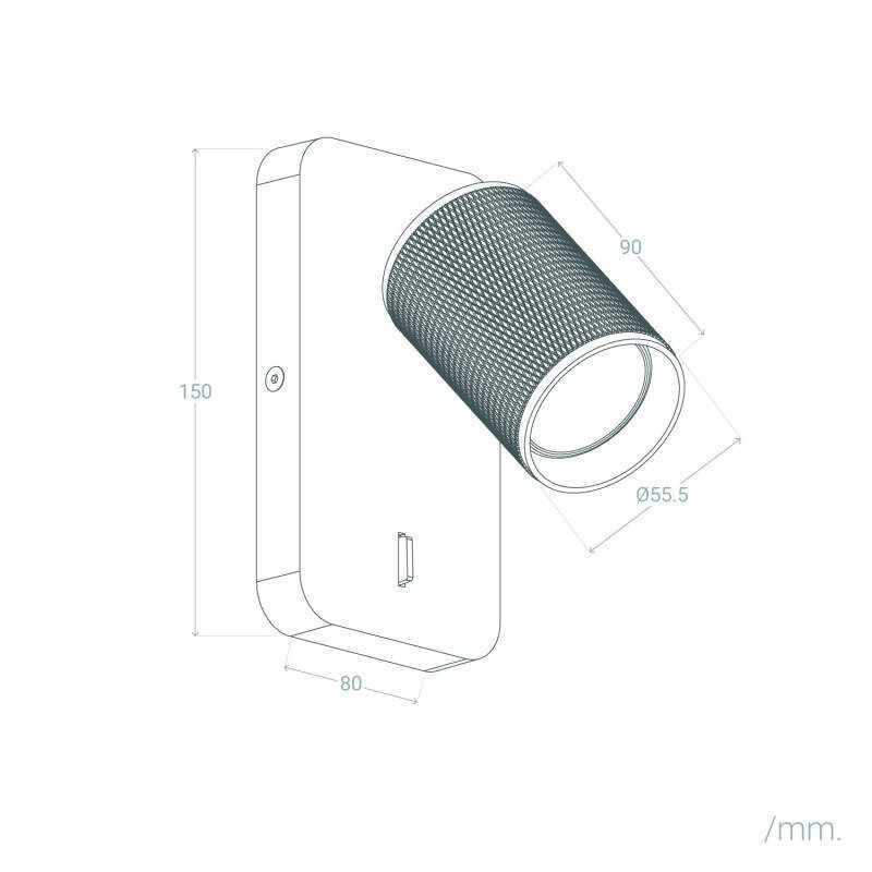 https://design-led.fr/ Applique Murale Aluminium Breixo avec interrupteur 1xGU10 Blanc 30,00&nbsp;€ 30,00&nbsp;€ C234798