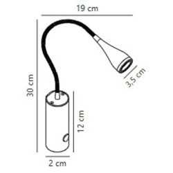 https://design-led.fr/ Mento applique Blanc 3W 3000K 68,90&nbsp;€ 68,90&nbsp;€ 75531001
