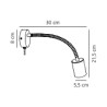 https://design-led.fr/ Explore Flex applique Laiton GU10 44,90&nbsp;€ 44,90&nbsp;€ 2113261035