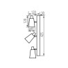 https://design-led.fr/ Luminaire mural ou plafonnier SEMPRA 3xGU10 Noir 36,80&nbsp;€ 36,80&nbsp;€ 33095