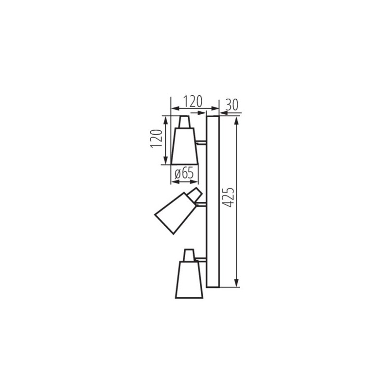 https://design-led.fr/ Luminaire mural ou plafonnier SEMPRA 3xGU10 Blanc 36,80&nbsp;€ 36,80&nbsp;€ 33094