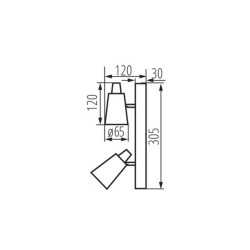 https://design-led.fr/ Luminaire mural ou plafonnier SEMPRA 2xGU10 Blanc 25,10&nbsp;€ 25,10&nbsp;€ 33092