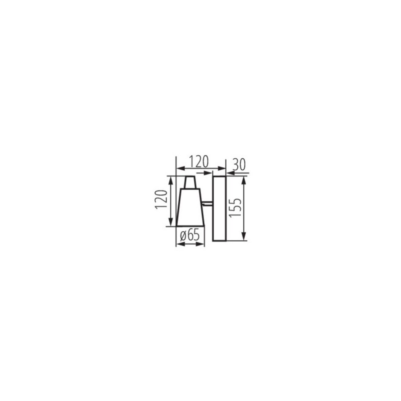 https://design-led.fr/ Luminaire mural ou plafonnier SEMPRA 1xGU10 Blanc 14,10&nbsp;€ 14,10&nbsp;€ 33090