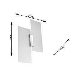 https://design-led.fr/ Applique FABIANO chrome 2xE27 85,20&nbsp;€ 85,20&nbsp;€ SL.0197