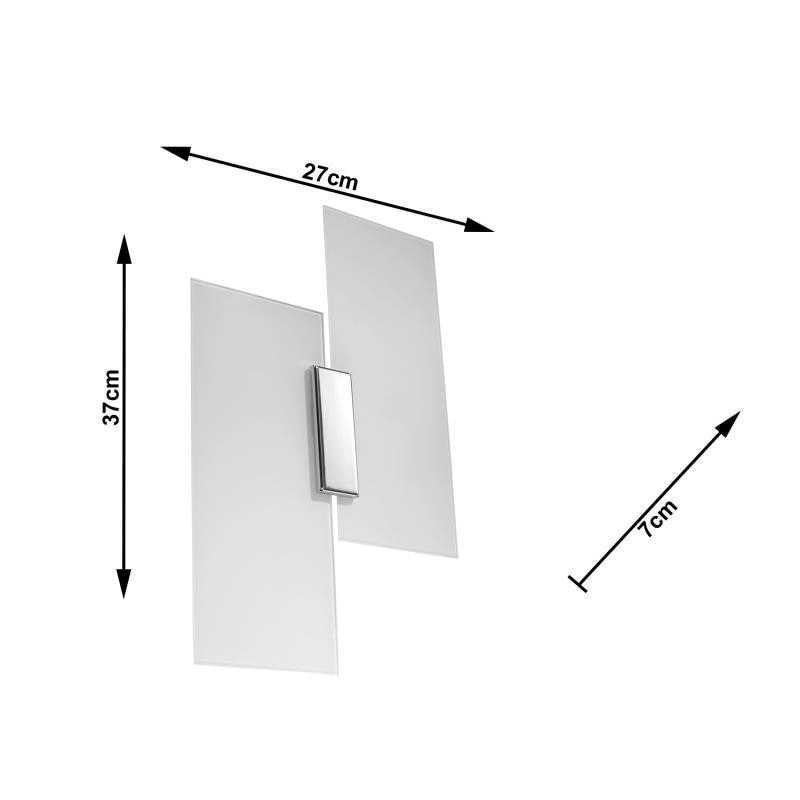 https://design-led.fr/ Applique FABIANO chrome 2xE27 85,20&nbsp;€ 85,20&nbsp;€ SL.0197
