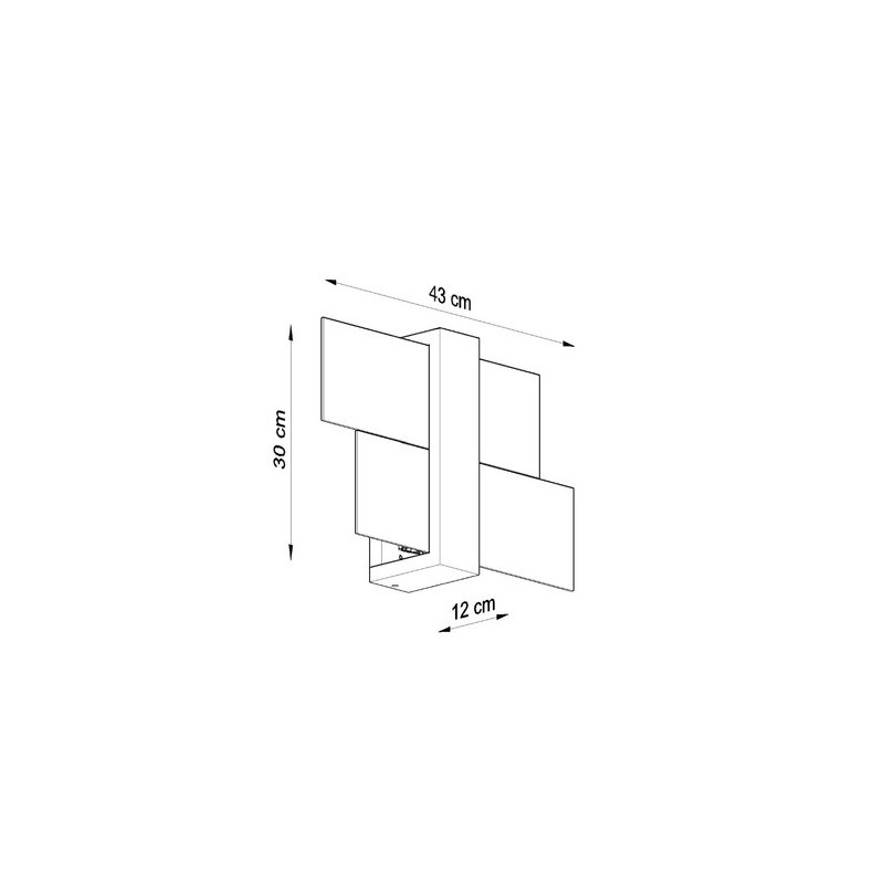 https://design-led.fr/ Applique FENIKS 1 wengé E27 62,40&nbsp;€ 62,40&nbsp;€ SL.0075