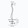 https://design-led.fr/ Josefine Suspension Noir mat 6xE27 109,90&nbsp;€ 109,90&nbsp;€ 48933003
