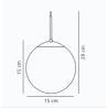 https://design-led.fr/ Cafe 15 Suspension E27 Blanc opale 31,90&nbsp;€ 31,90&nbsp;€ 39553001