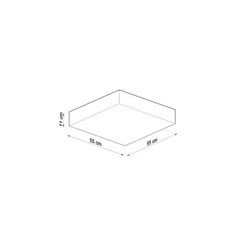 https://design-led.fr/ Plafonnier HORUS 55 noir E27 139,20&nbsp;€ 139,20&nbsp;€ SL.0920