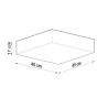 https://design-led.fr/ Plafonnier HORUS 45 noir E27 116,40&nbsp;€ 116,40&nbsp;€ SL.0139