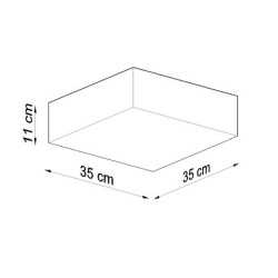 https://design-led.fr/ Plafonnier HORUS 35 noir E27 90,00&nbsp;€ 90,00&nbsp;€ SL.0136