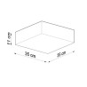 https://design-led.fr/ Plafonnier HORUS 35 noir E27 90,00&nbsp;€ 90,00&nbsp;€ SL.0136
