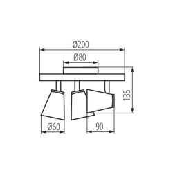 https://design-led.fr/ Luminaire mural et plafonnier ENALI Noir 3xGU10 36,50&nbsp;€ 36,50&nbsp;€ 28765